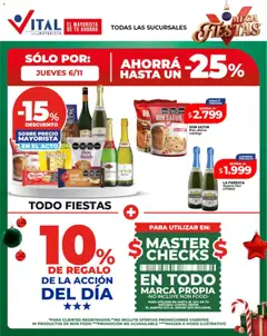 Vista previa del folleto de la tienda Vital válido desde el 06/11/2025 