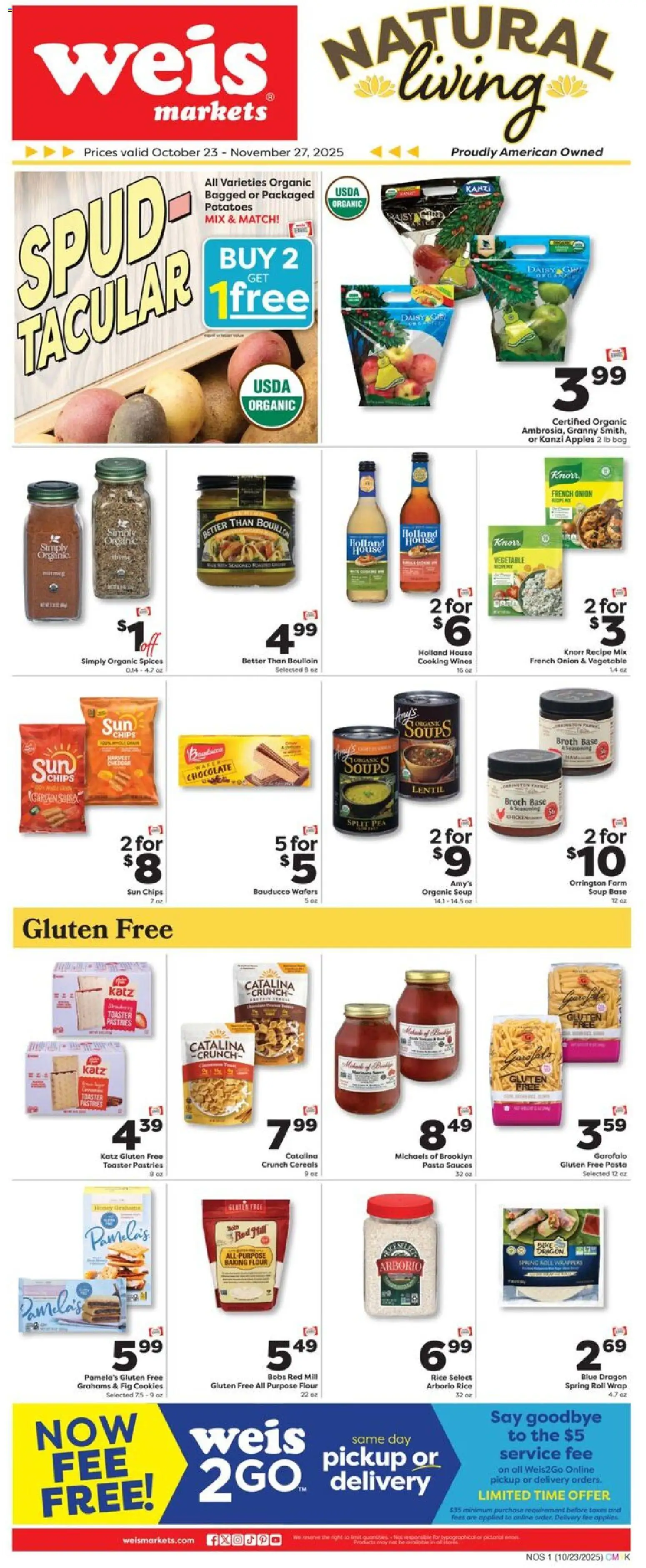 Weis Monthly Ad - NJ from 10/23/2025 - Flyer - Page number 1