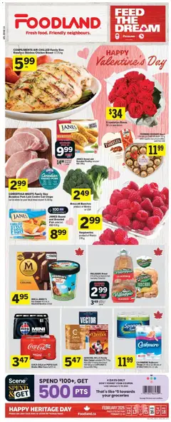 Preview of leaflet Weekly Flyer - NS from shop Foodland is valid from Feb 12, 2026