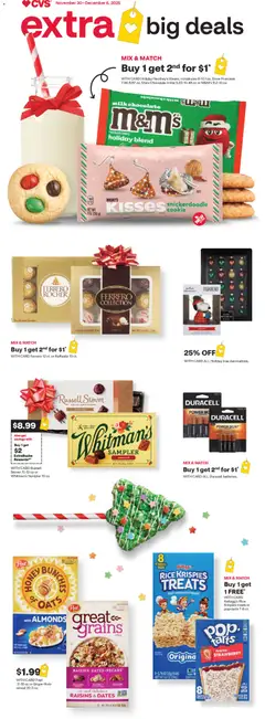 Ad Preview of CVS Pharmacy Weekly Ad - WA from 11/30/2025