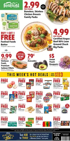 Ad Preview of Festival Foods Festival Foods Weekly Ad from 04/15/2026