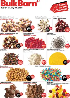 Preview of leaflet Weekly Flyer from shop Bulk Barn is valid from Jul 24, 2025