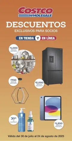 Vista previa las ofertas de la tienda Costco - Catálogo desde el 30/07/2025 