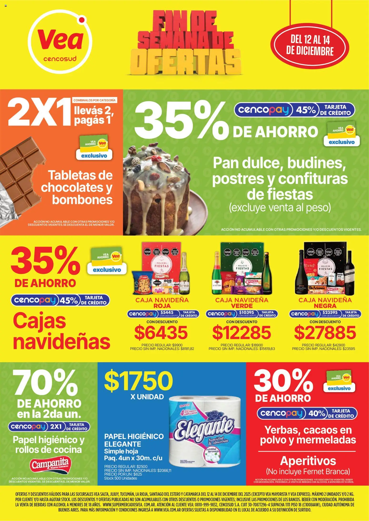 Vista previa del folleto de la tienda Vea válido desde el 12/12/2025 