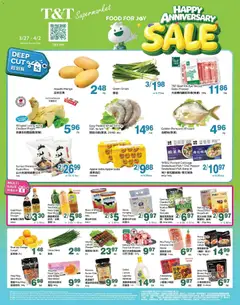 Preview of leaflet T&T Supermarket weekly flyer - AB from shop T&T Supermarket is valid from Mar 27, 2026