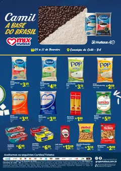 Pré-Visualização do folheto "Ofertas Festival Camil" da loja Mateus válido a partir de 09/02/2026