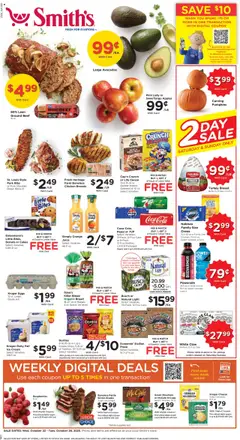 Ad Preview of Smith's Weekly Ad - ID from 10/22/2025