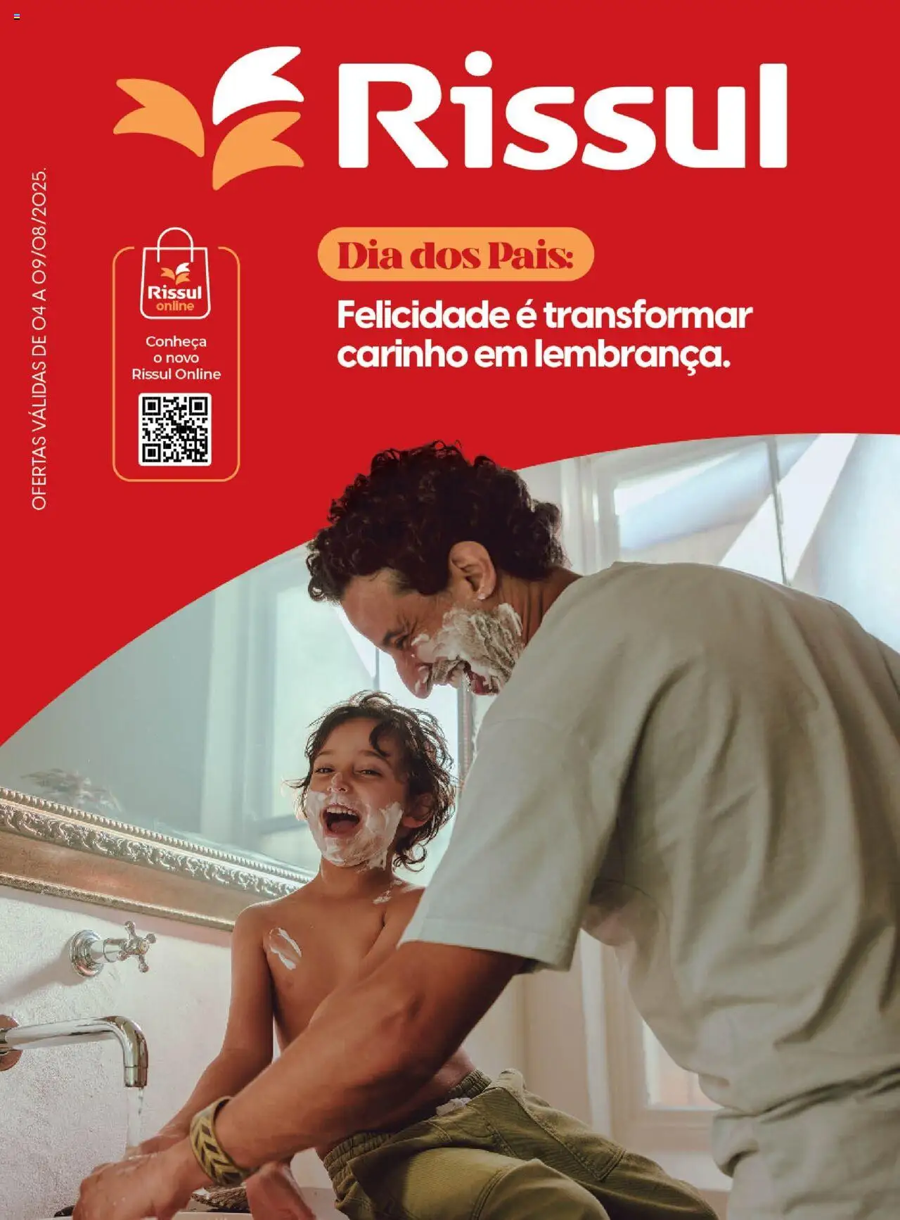 Rissul folheto "Ofertas da semana" válido a partir de 04/08/2025 - número de página 1
