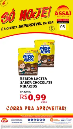 Pré-Visualização do folheto "Assaí Atacadista ofertas - DF" da loja Assaí Atacadista válido a partir de 05/03/2026
