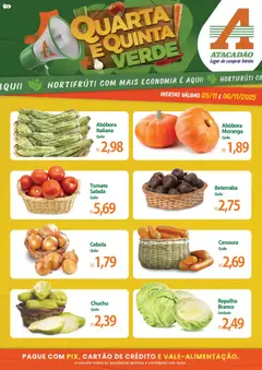 Pré-Visualização do folheto "Ofertas - SC" da loja Atacadão válido a partir de 05/11/2025