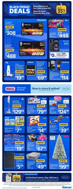 Preview of leaflet Weekly Flyer from shop Walmart is valid from Nov 27, 2025 | Page: 15