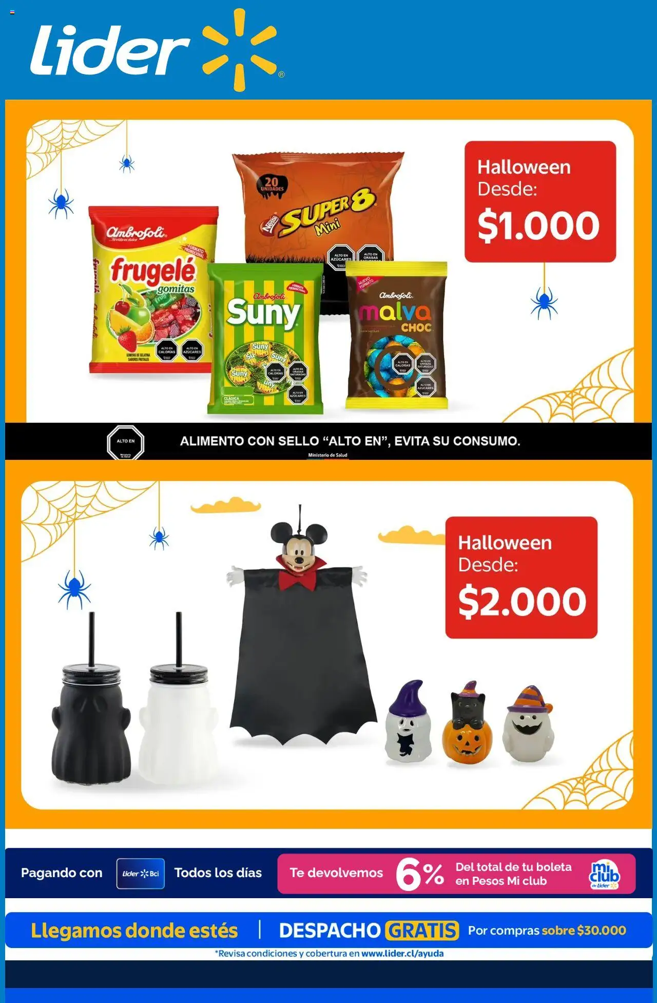 Lider Ofertas > válido desde 21.10.2025 > número de página 1