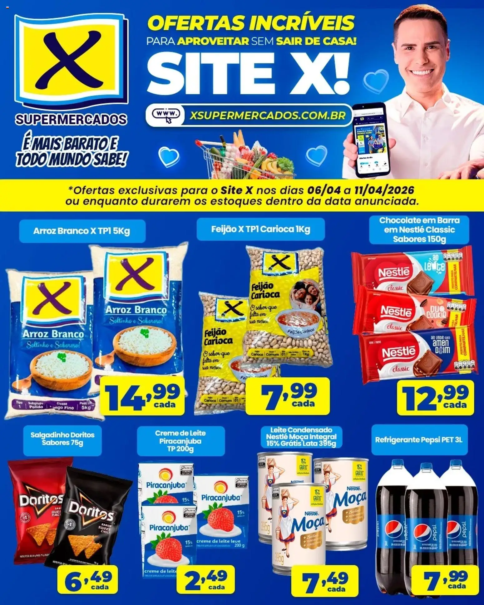 X Supermercados - Folheto de Ofertas (de 06/04/2026)