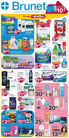 Preview of leaflet Brunet weekly flyer / circulaire from shop Brunet is valid from Apr 16, 2026
