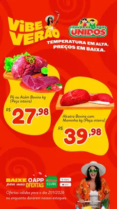 Pré-Visualização do folheto "Ofertas da semana" da loja Supermercados Unidos válido a partir de 21/01/2026