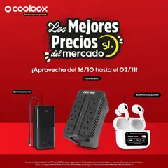 Vista previa de Catálogo de la tienda Coolbox válido desde 16/10/2025
