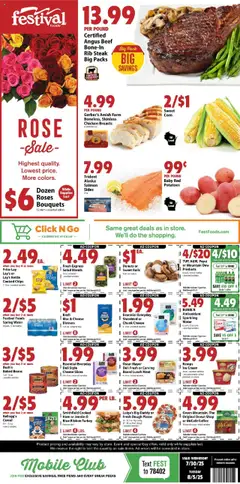 Ad Preview of Festival Foods Weekly Ad from 07/30/2025