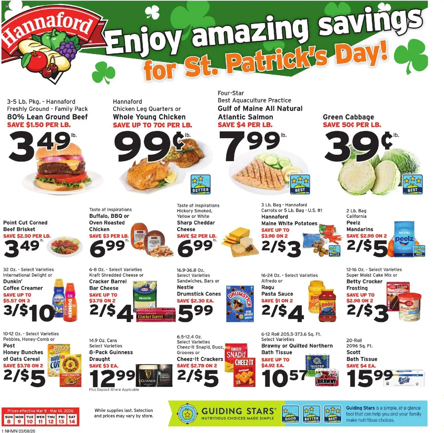 Ad Preview of Hannaford Hannaford Weekly Ad from 03/08/2026