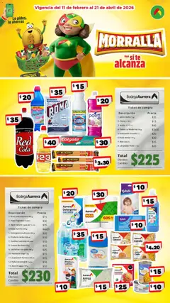 Vista previa las ofertas de la tienda Bodega Aurrerá - Folleto desde el 11/02/2026 