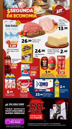 Pré-Visualização do folheto "Ofertas da semana" da loja São Judas Tadeu válido a partir de 20/10/2025