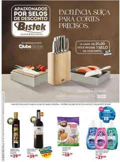 Pré-Visualização do folheto "Ofertas Quinzenal" da loja Bistek Supermercados válido a partir de 30/07/2025