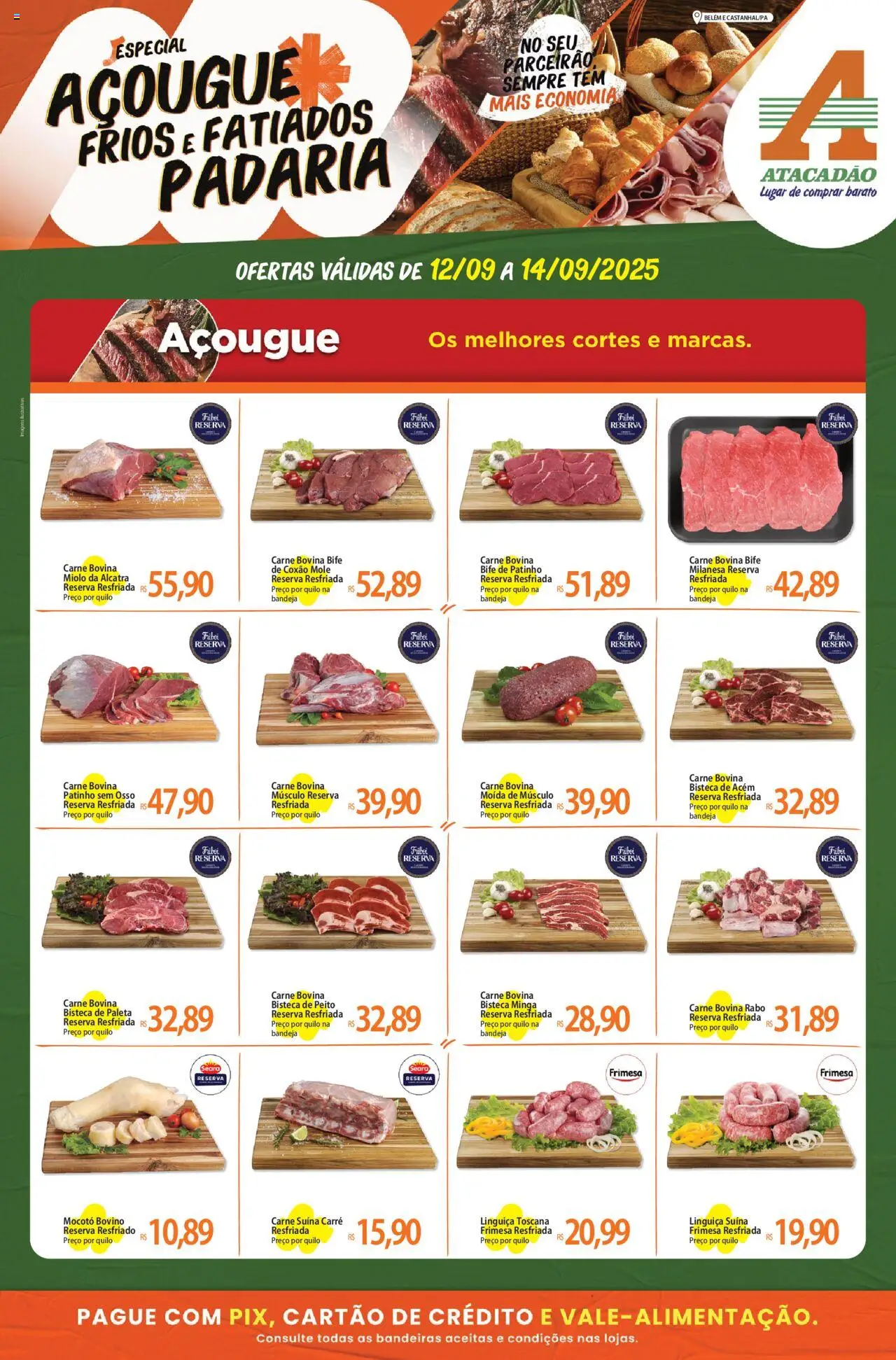 Atacadão folheto "Ofertas - PA" válido a partir de 12/09/2025 - número de página 1