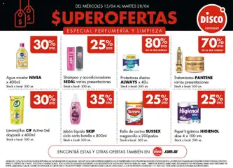Vista previa del folleto de la tienda Disco válido desde el 15/04/2026 