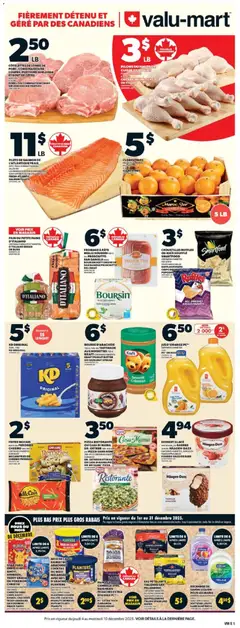 Preview of leaflet Circulaire from shop Valu Mart is valid from Dec 04, 2025