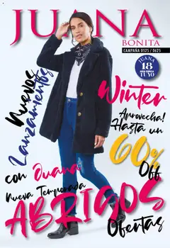 Vista previa del folleto de la tienda Juana Bonita válido desde el 07/05/2025 