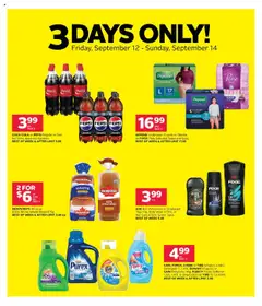 Preview of leaflet Weekly flyer / circulaire from shop Rexall is valid from Sep 12, 2025