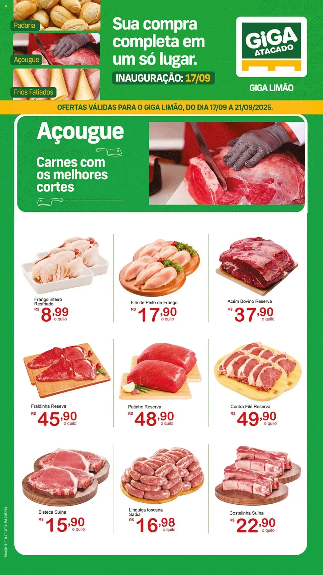 GIGA Atacado folheto "Ofertas do Açougue" válido a partir de 17/09/2025 - número de página 1