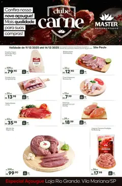 Pré-Visualização do folheto "Ofertas Clube da Carne - SP" da loja Master válido a partir de 11/12/2025