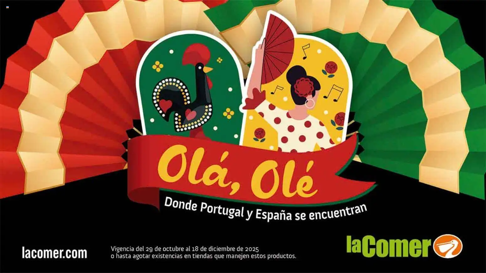 Vista previa las ofertas de la tienda La Comer - Folleto Olá, Olé desde el 29/10/2025 
