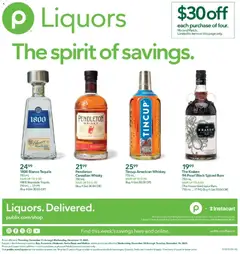 Ad Preview of Publix Liquor from 12/11/2025