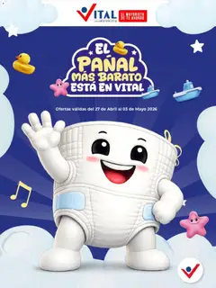 Vista previa del folleto de la tienda Vital válido desde el 27/04/2026 