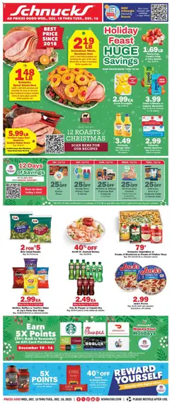 Ad Preview of Schnucks Weekly Print Ad - IL from 12/10/2025