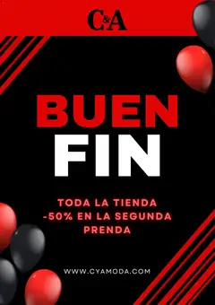 Vista previa las ofertas de la tienda C&A - Buen Fin desde el 13/11/2025 