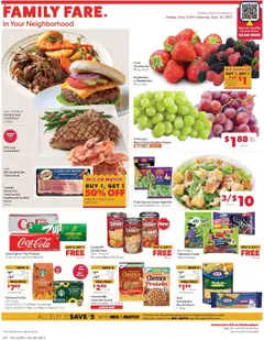 Ad Preview of Family Fare Weekly Ad - MI from 09/14/2025
