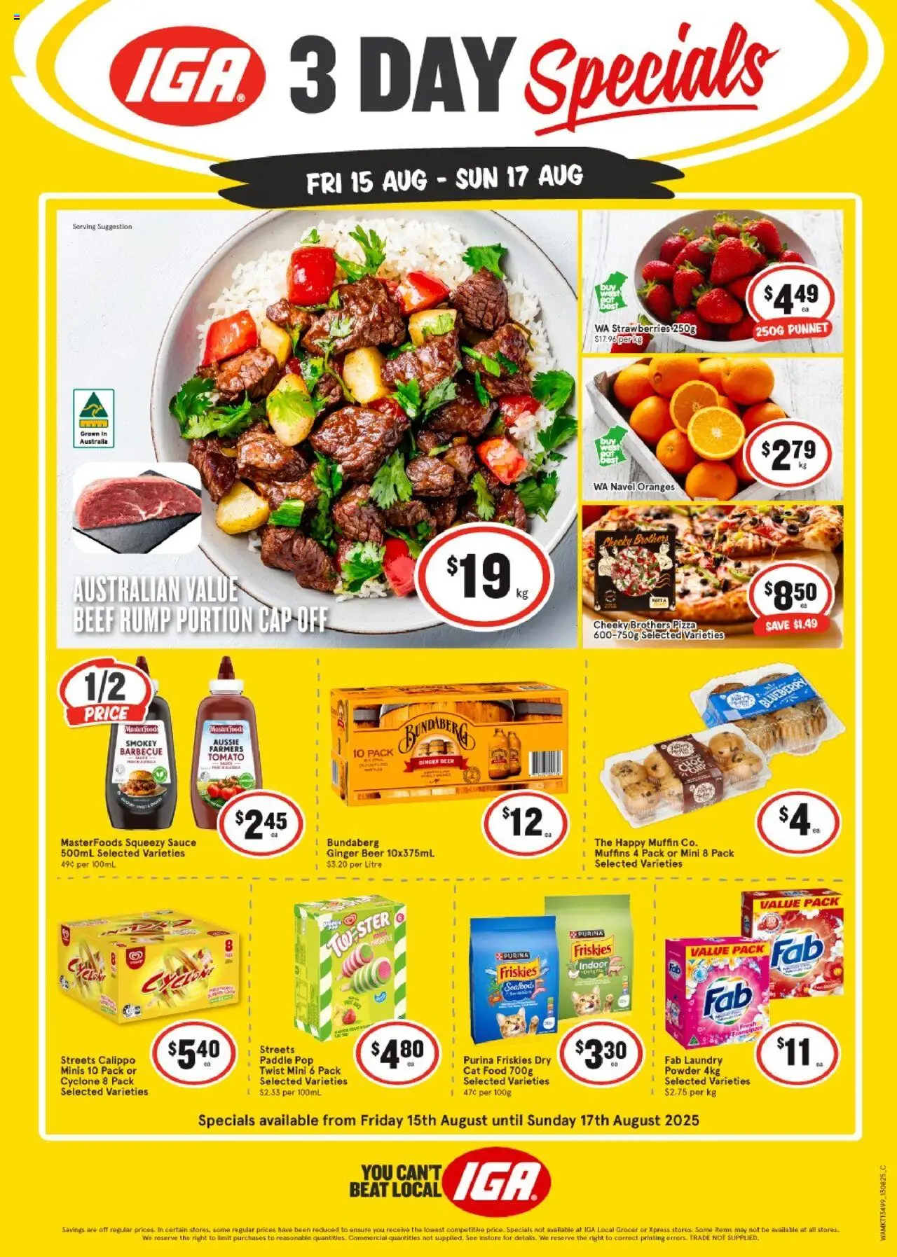 IGA catalogue valid from 15/08/2025 - page 1
