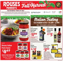 Ad Preview of Rouses Italian Ad from 10/01/2025