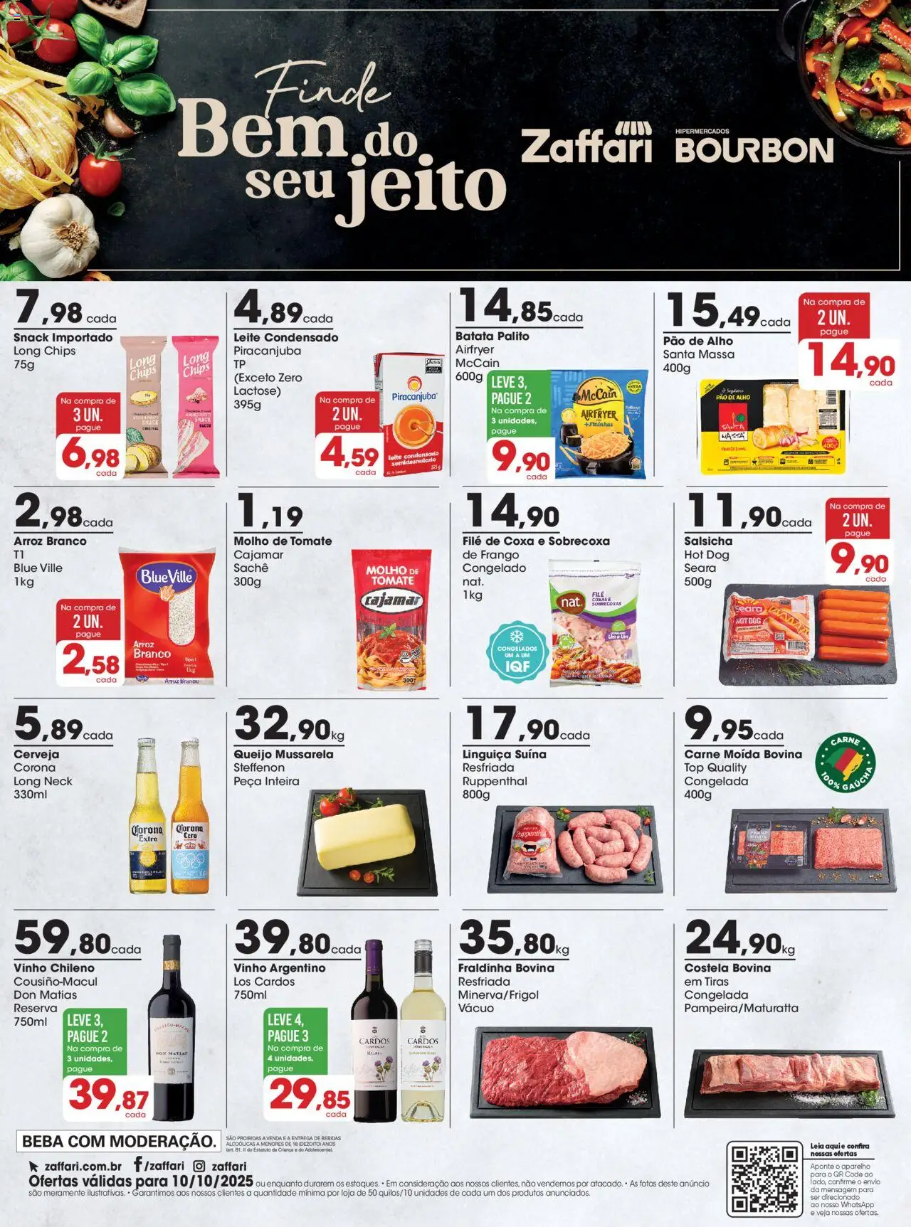 Zaffari folheto "Ofertas Final de Semana - RS" válido a partir de 10/10/2025 - número de página 1