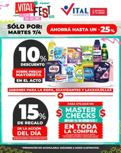 Vista previa del folleto de la tienda Vital válido desde el 07/04/2026 