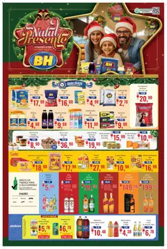 Pré-Visualização do folheto "Ofertas de Natal" da loja Supermercados BH válido a partir de 01/12/2025