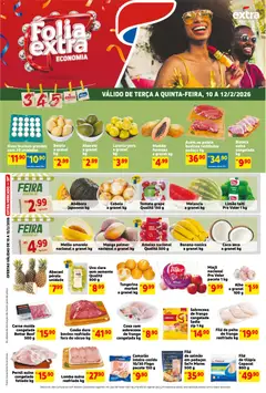 Pré-Visualização do folheto "Ofertas de Mercado Terça e Quinta" da loja Extra válido a partir de 10/02/2026