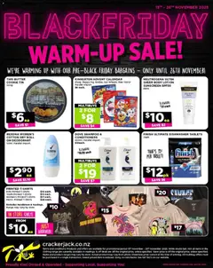 Preview of catalogue Black Friday from shop Crackerjack valid 13 Nov 2025