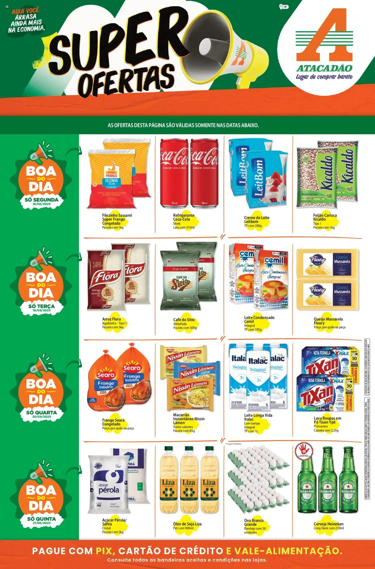 Atacadão folheto "Ofertas - DF" válido a partir de 18/08/2025 - número de página 1