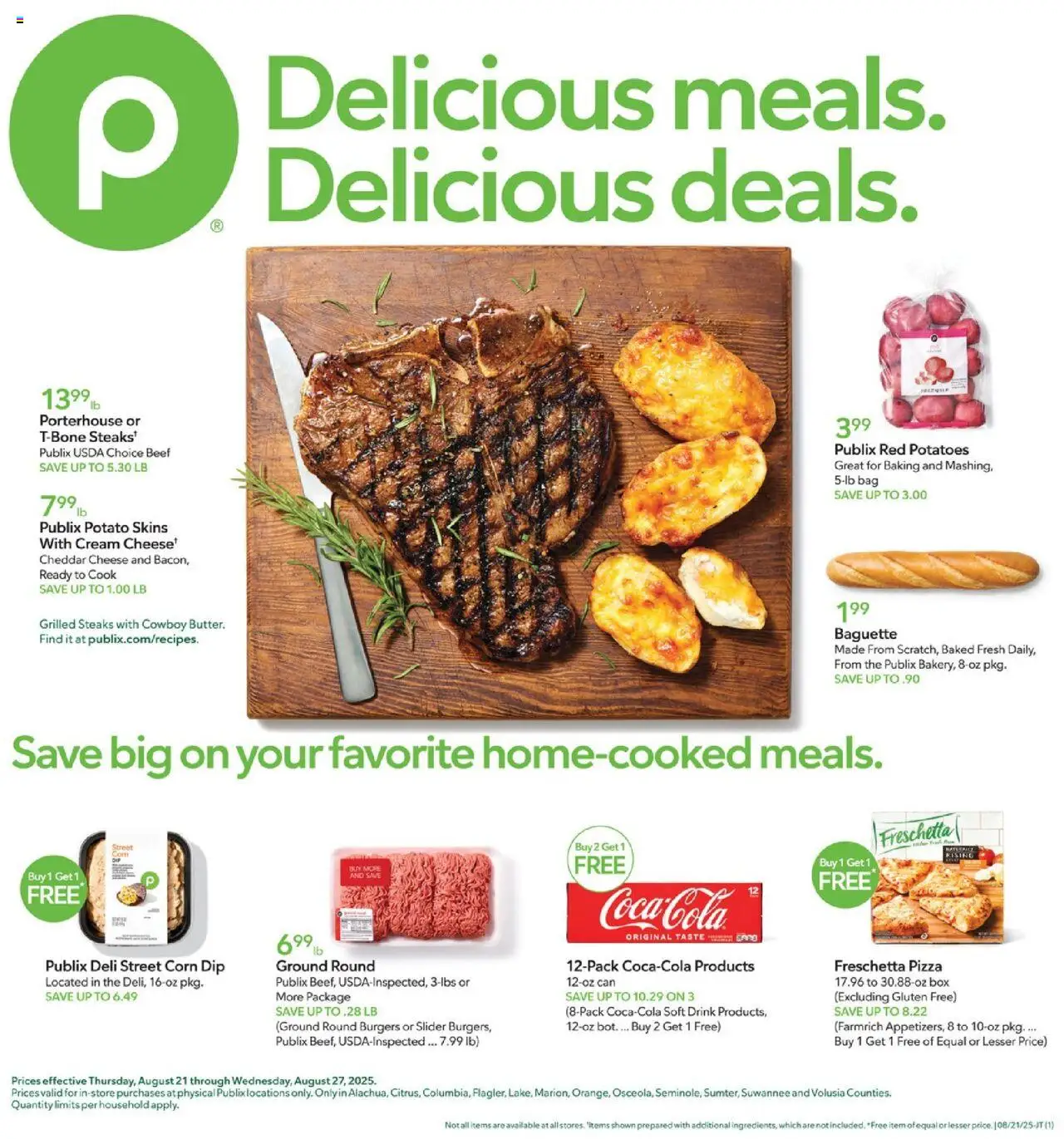 Publix Weekly ad from (08/21/2025) - Ad this week, Flyer - Page number 1