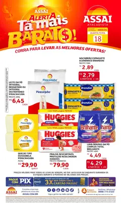 Pré-Visualização do folheto "Assaí Atacadista ofertas - SE" da loja Assaí Atacadista válido a partir de 18/03/2026