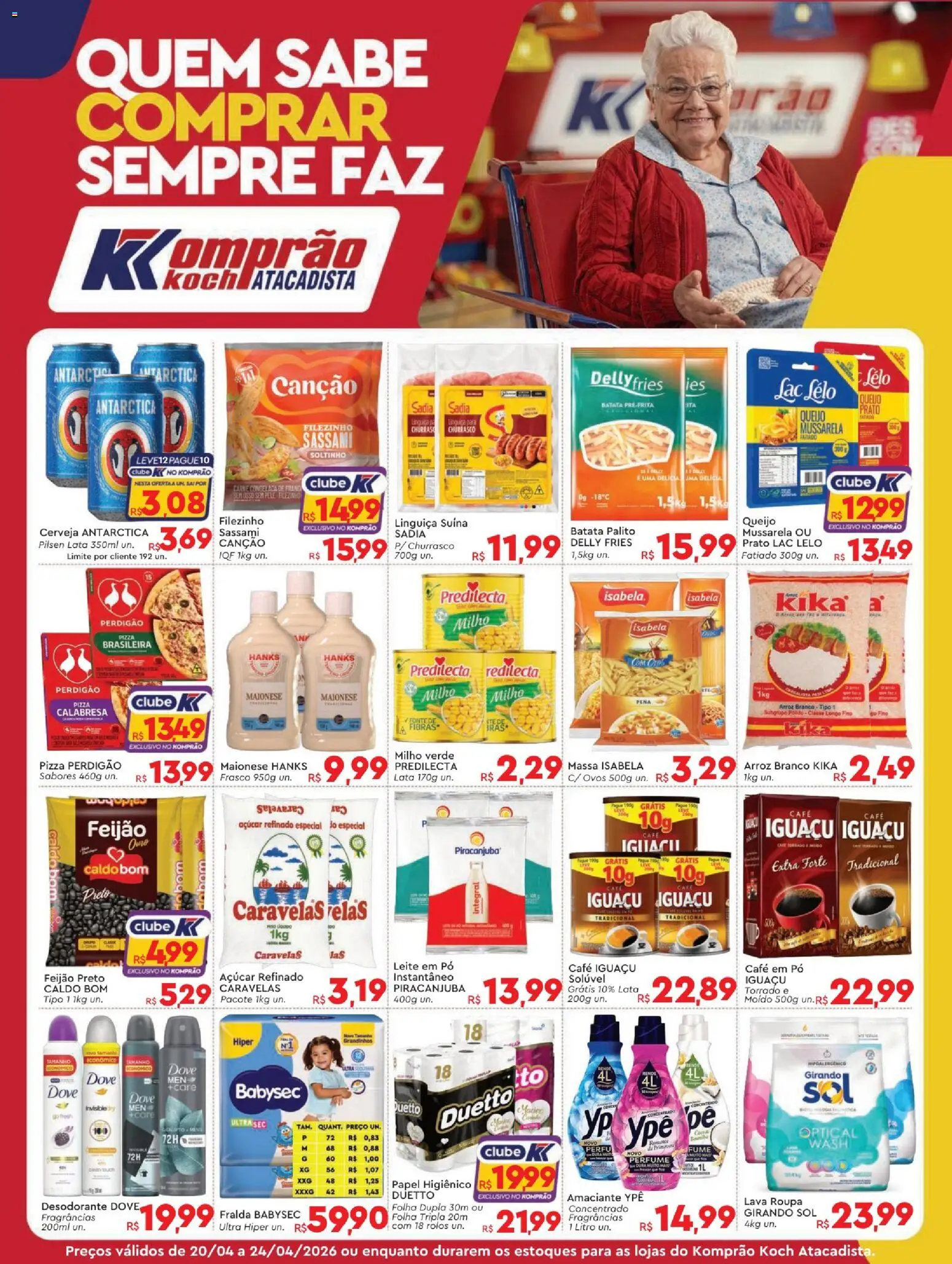 Pré-Visualização do folheto "Komprao Atacadista - Ofertas da semana" da loja Komprao Atacadista válido a partir de 20/04/2026