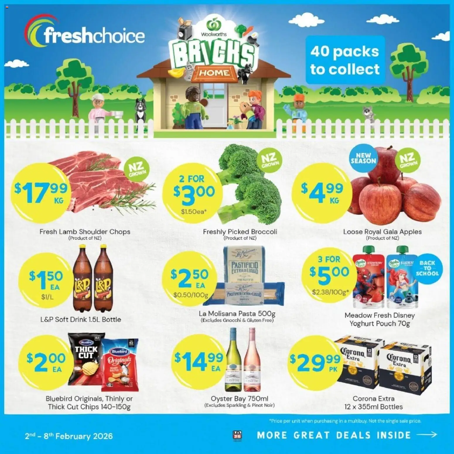 Preview of catalogue Catalogue from shop FreshChoice valid 2 Feb 2026